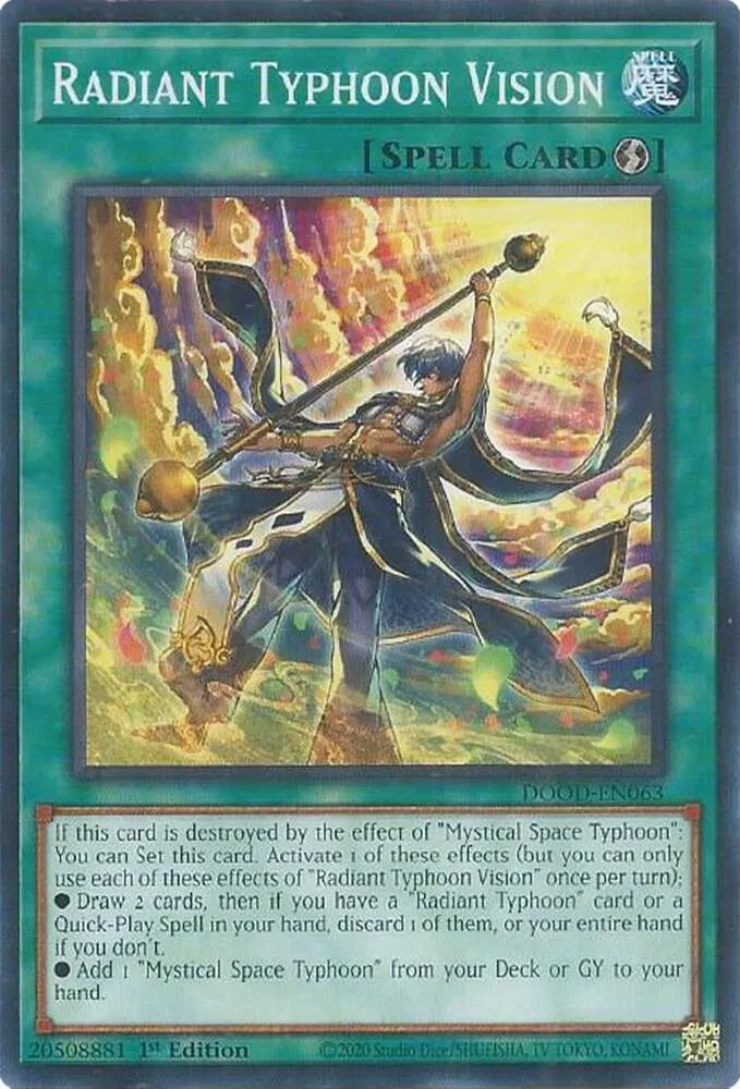 Radiant Typhoon Vision DOOD-EN063 (Doom of Dimensions)