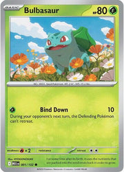 Bulbasaur 001/132 · Normal (Mega Evolution)