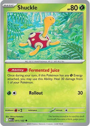 Shuckle 011/132 · Normal (Mega Evolution)