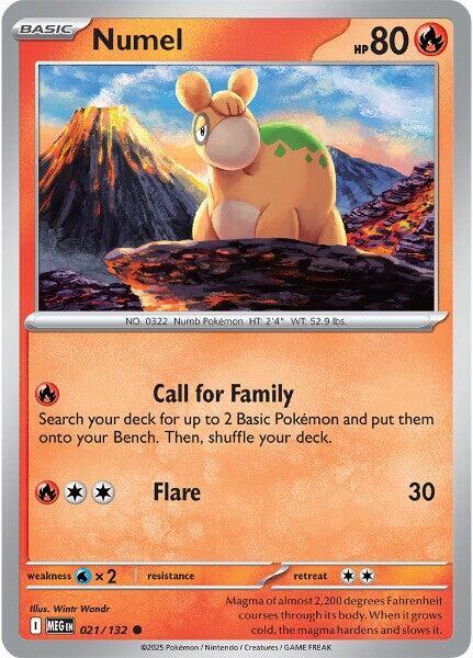 Numel 021/132 · Normal (Mega Evolution)