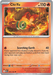 Chi-Yu 031/132 · Reverse Holofoil (Mega Evolution)
