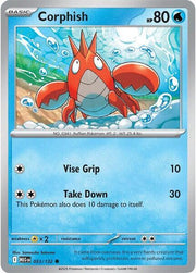 Corphish 033/132 · Reverse Holofoil (Mega Evolution)