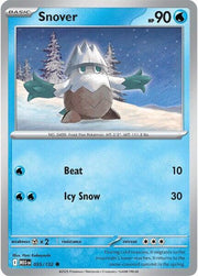 Snover 035/132 · Reverse Holofoil (Mega Evolution)