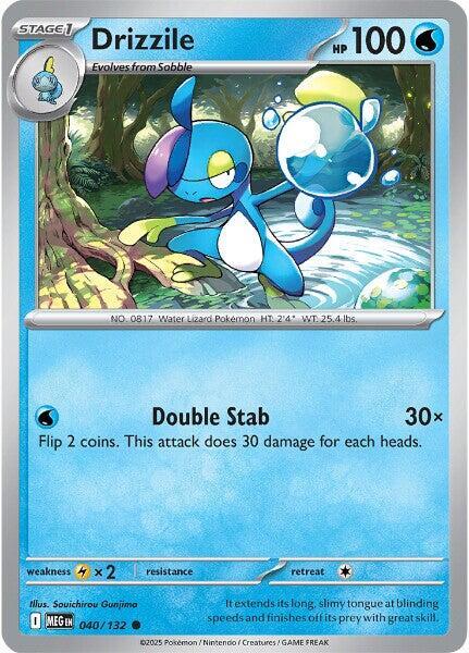 Drizzile 040/132 · Reverse Holofoil (Mega Evolution)