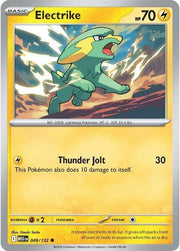Electrike 049/132 · Reverse Holofoil (Mega Evolution)