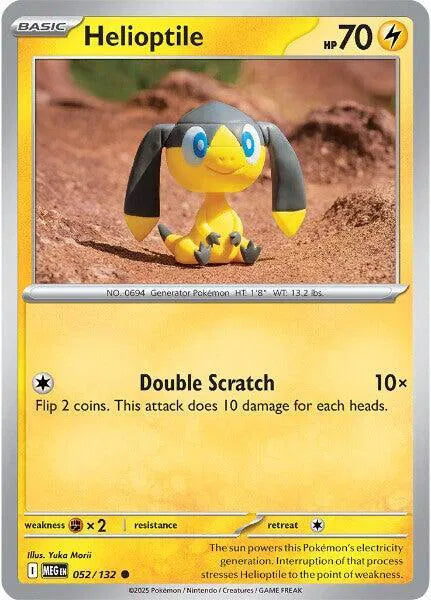 Helioptile 052/132 (Mega Evolution)