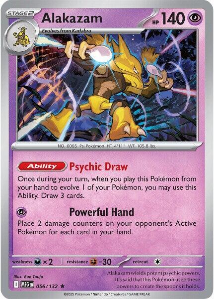 Alakazam 056/132 (Mega Evolution)