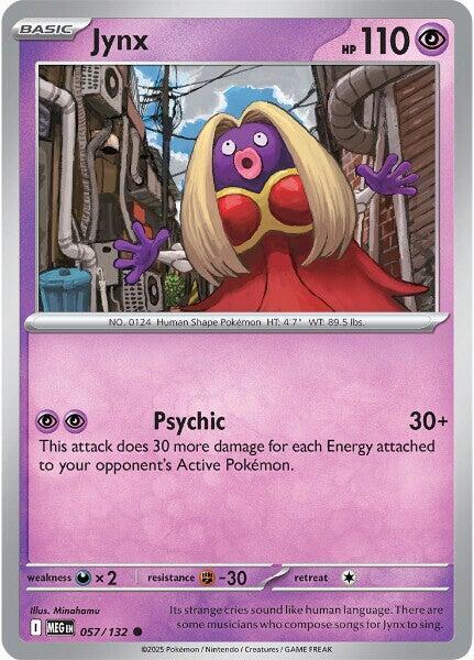 Jynx 057/132 · Normal (Mega Evolution)