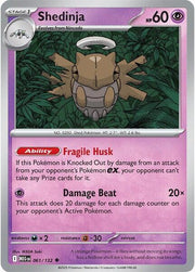 Shedinja 061/132 · Normal (Mega Evolution)
