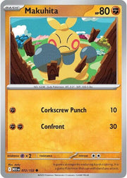 Makuhita 072/132 · Reverse Holofoil (Mega Evolution)