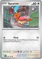 Spearow 102/132 · Normal (Mega Evolution)