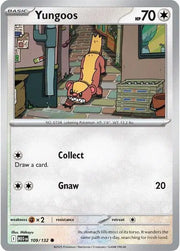 Yungoos 109/132 · Reverse Holofoil (Mega Evolution)