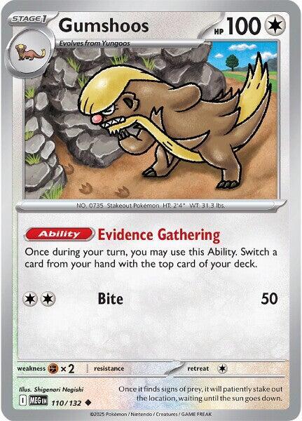Gumshoos 110/132 · Normal (Mega Evolution)
