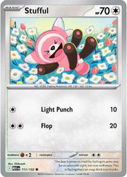 Stufful 111/132 · Reverse Holofoil (Mega Evolution)