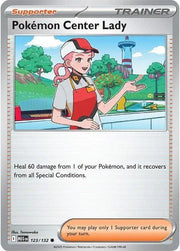 Pokemon Center Lady 123/132 · Normal (Mega Evolution)