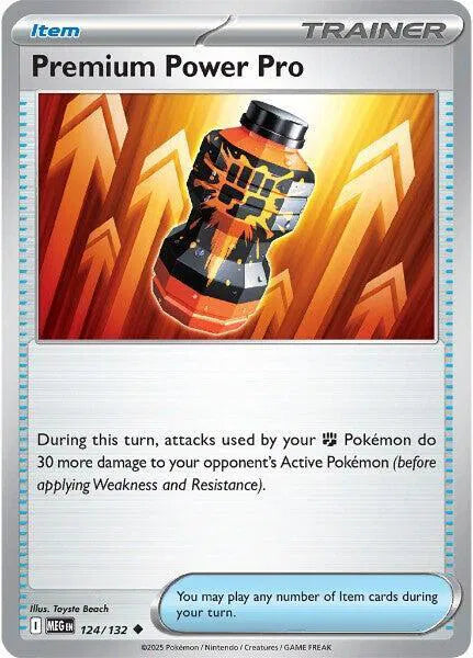 Premium Power Pro 124/132 · Normal (Mega Evolution)
