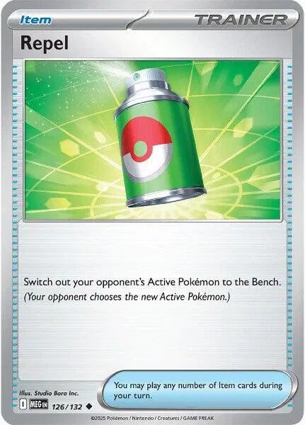 Repel 126/132 · Normal (Mega Evolution)