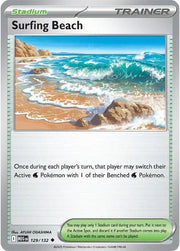 Surfing Beach 129/132 · Normal (Mega Evolution)