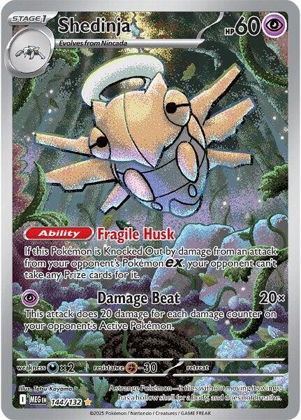 Shedinja Mega Evolution Illustration Rare 144/132