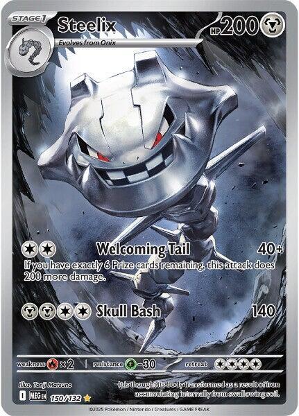 Steelix 150/132 · Holofoil (Mega Evolution)