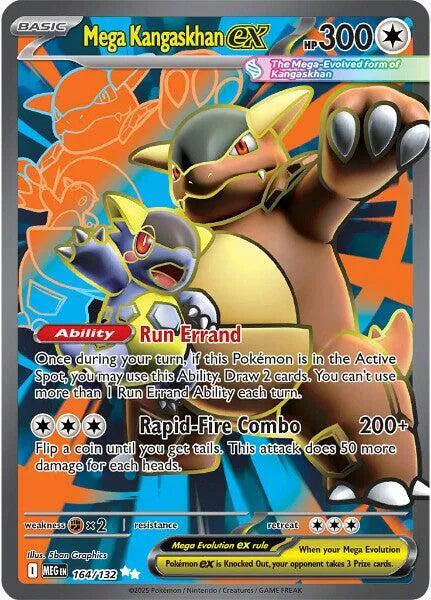 Mega Kangaskhan ex 164/132 (Mega Evolution)