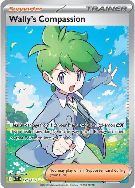 Wally's Compassion 176/132 (Mega Evolution)