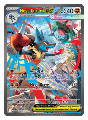 Mega Lucario ex 179/132 (Mega Evolution)