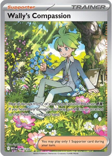 Wally's Compassion 186/132 (Mega Evolution)