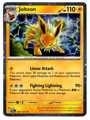 Jolteon - 029/131 (Cosmos Holo) - SV: Prismatic Evolutions (PRE)
