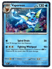 Vaporeon (Cosmos Holo) 022/131 · Holofoil (Miscellaneous Cards & Products)