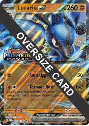 Lucario ex (Prismatic Evolutions Stamp) 051/131 (Jumbo Cards)