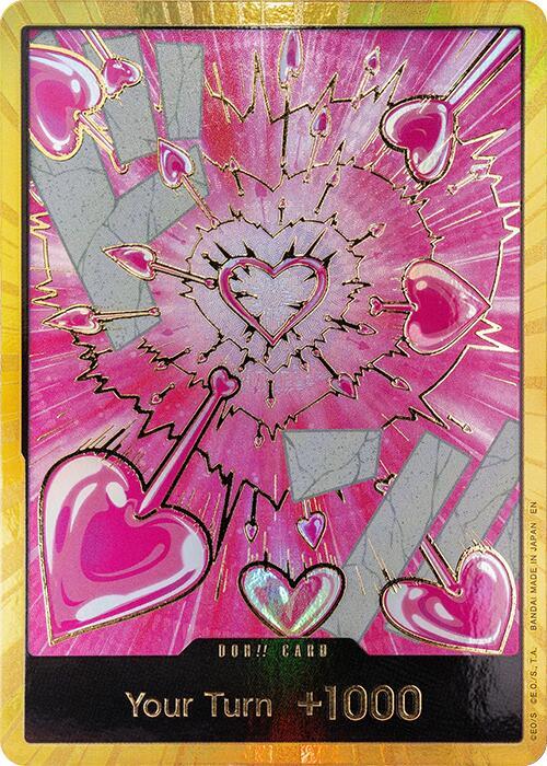DON!! Card (Boa Hancock) (Gold) (Premium Booster -The Best- Vol. 2)