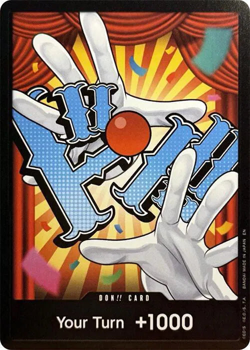 DON!! Card (Buggy) · Foil (Premium Booster -The Best- Vol. 2)