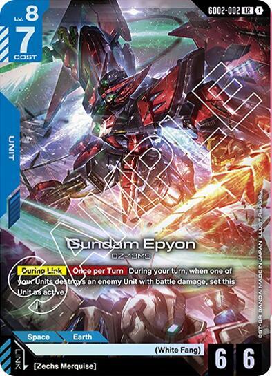 Gundam Epyon GD02-002 (Dual Impact)