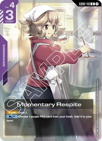 Momentary Respite GD02-112 · Holofoil (Dual Impact)