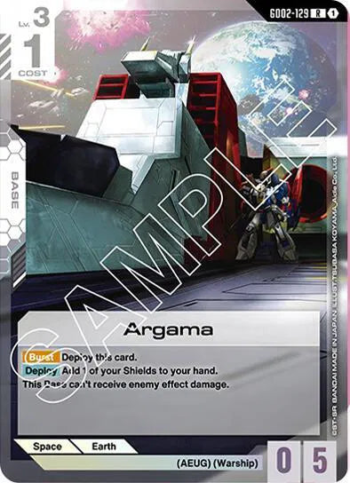 Argama GD02-129 · Holofoil (Dual Impact)