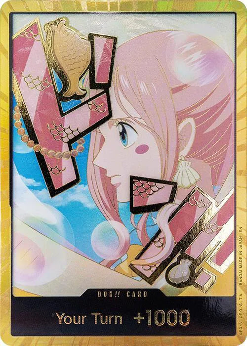 One Piece - DON!! Card (Shirahoshi) (Gold)