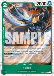 Killer (Pirate Foil) OP01-039 (Premium Booster -The Best- Vol. 2)