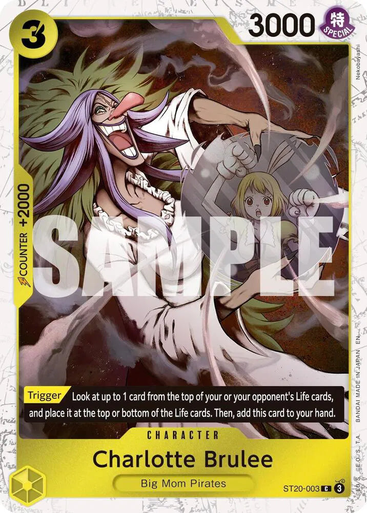 Charlotte Brulee (Pirate Foil) Premium Booster -The Best- Vol. 2 C ST20-003