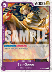 San-Gorou (Pirate Foil) ST18-003 (Premium Booster -The Best- Vol. 2)