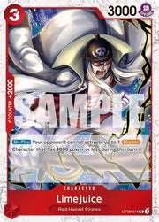 Limejuice (Pirate Foil) OP09-014 (Premium Booster -The Best- Vol. 2)