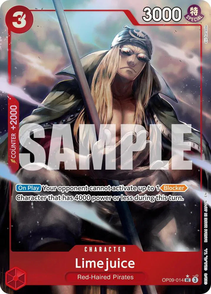 Limejuice (Alternate Art) OP09-014 (Premium Booster -The Best- Vol. 2)