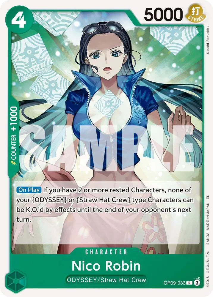 Nico Robin - OP09-033 (Reprint) (Premium Booster -The Best- Vol. 2)