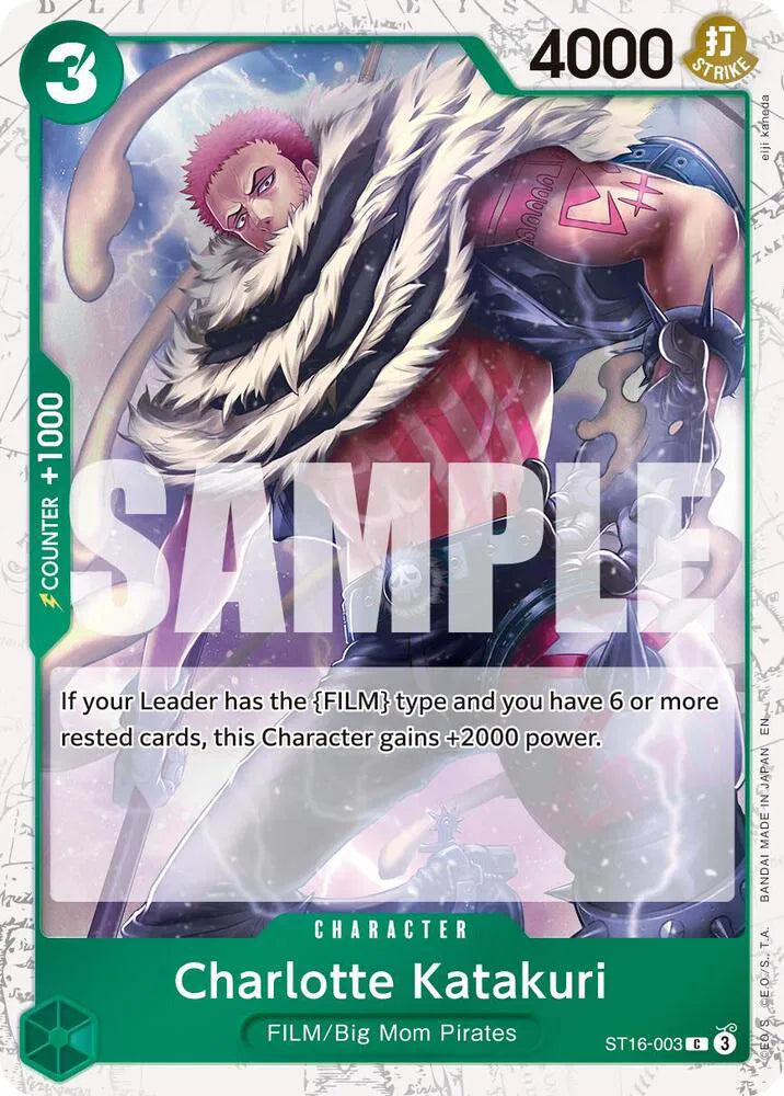 Charlotte Katakuri (Pirate Foil) ST16-003 (Premium Booster -The Best- Vol. 2)