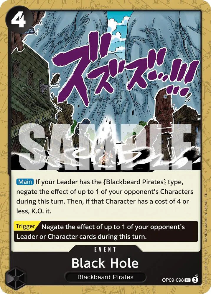 Black Hole (Reprint) OP09-098 (Premium Booster -The Best- Vol. 2)