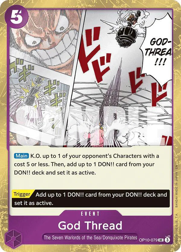 God Thread (Pirate Foil) Premium Booster -The Best- Vol. 2 UC OP10-079