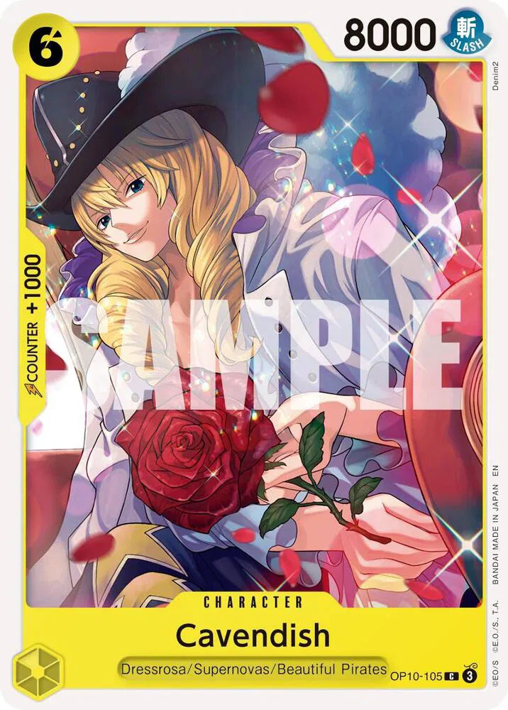 Cavendish - OP10-105 (Reprint) (Premium Booster -The Best- Vol. 2)