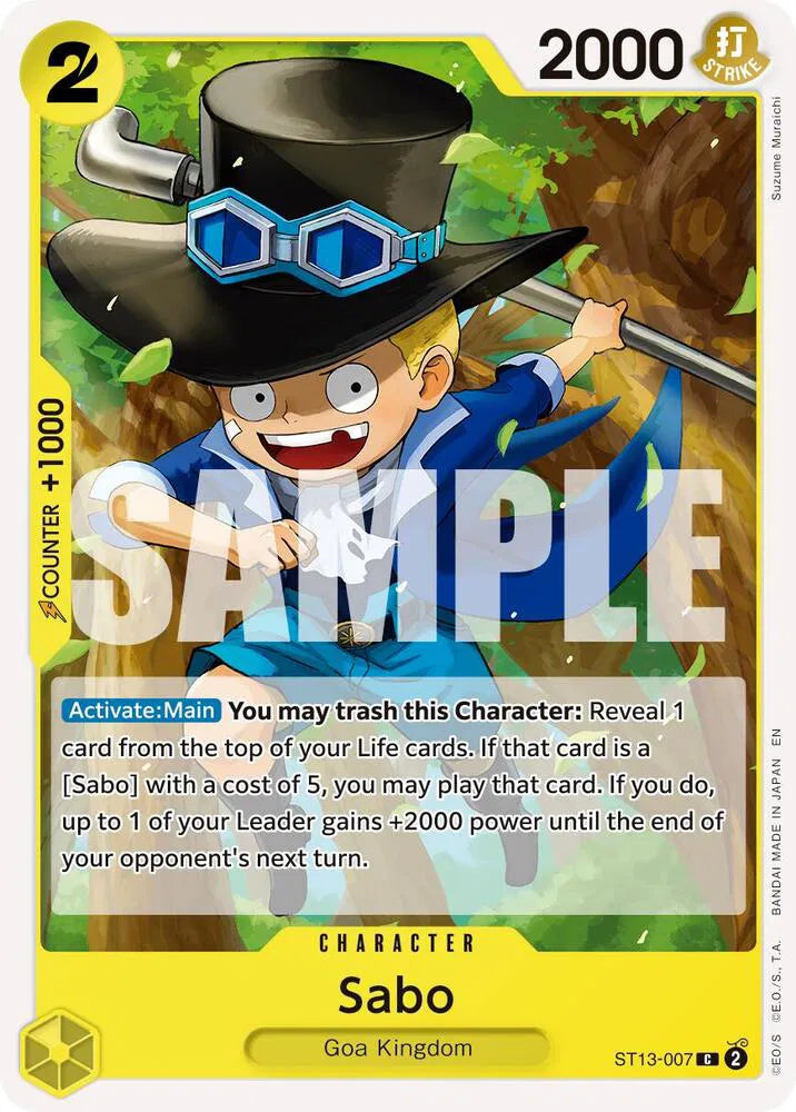 Sabo - ST13-007 (Reprint) (Premium Booster -The Best- Vol. 2)