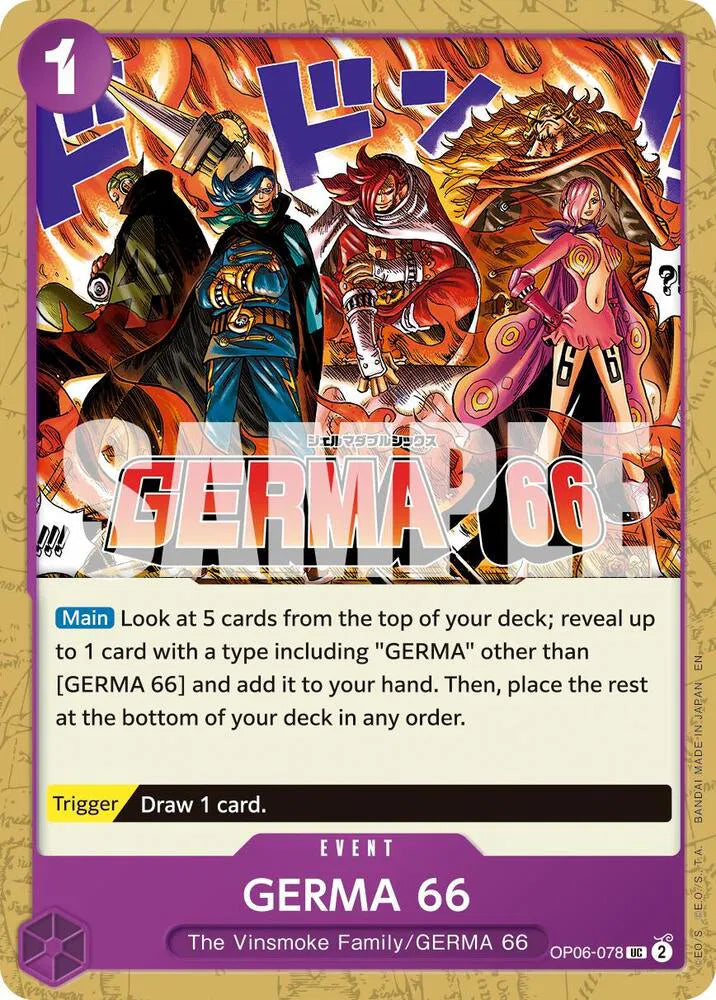 GERMA 66 (Reprint) OP06-078 (Premium Booster -The Best- Vol. 2)
