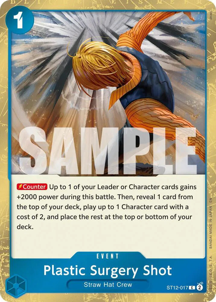 Plastic Surgery Shot - ST12-017 (Pirate Foil) (Premium Booster -The Best- Vol. 2)